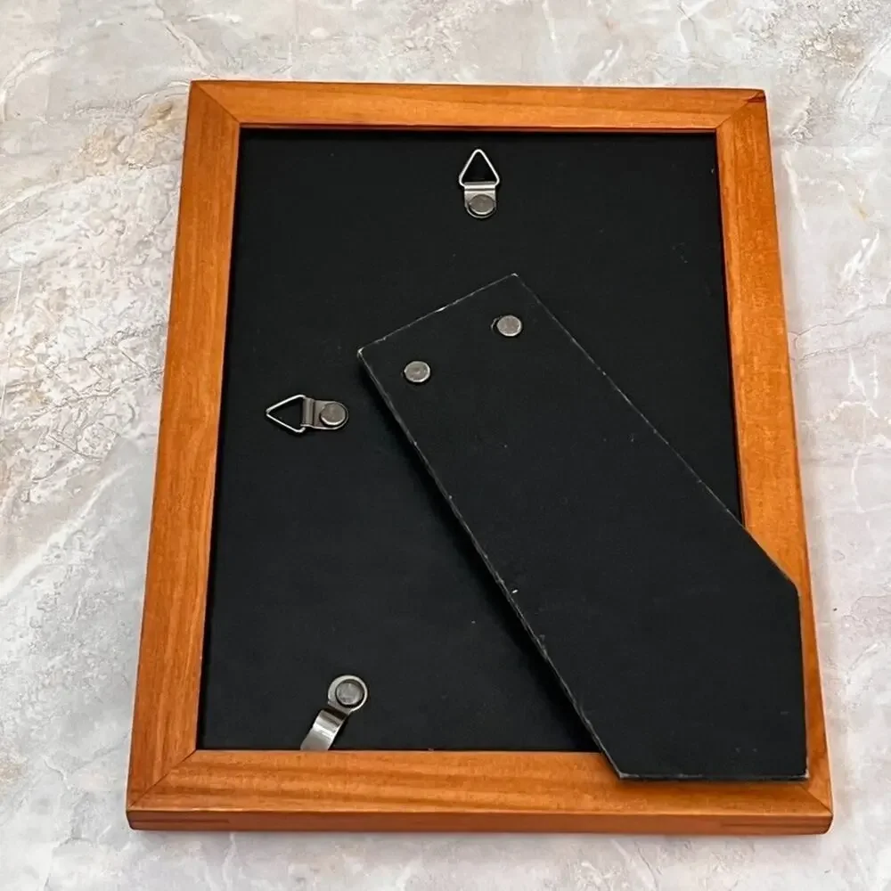 Solid Wood Picture Photo Frame Free Standing 5